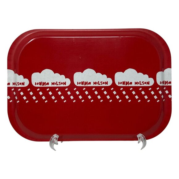 Donna Wilson Fox Stripes Artist Mini Trinket Desk Tray Melamine Made Belgium - Picture 2 of 12